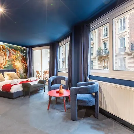 Arc De Triomphe Romantic Jacuzzi Saphir Daire