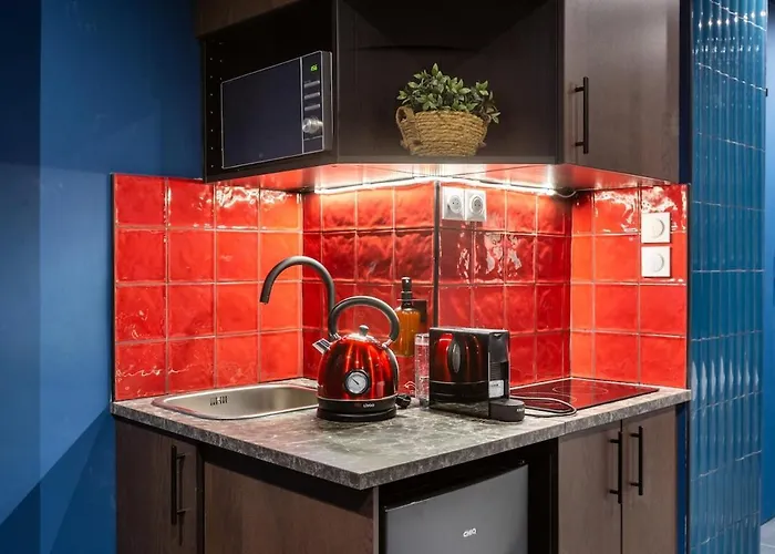 Arc De Triomphe Romantic Jacuzzi Saphir Апартаменты