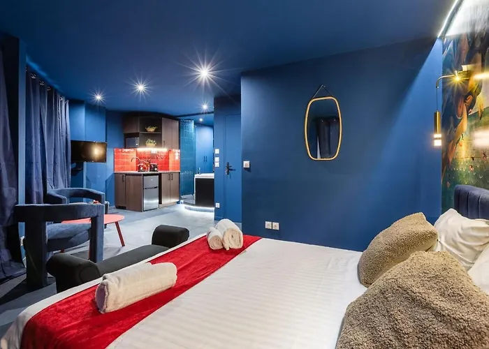 Arc De Triomphe Romantic Jacuzzi Saphir